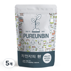푸른빈 차전자피 환, 500g, 5개