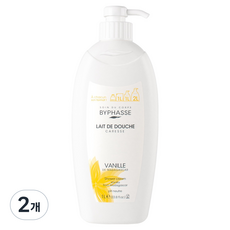BYPHASSE 大容量高保濕沐浴乳 香草, 2個, 1L