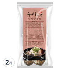 香茸蔘雞湯白熟材料, 110g, 2個