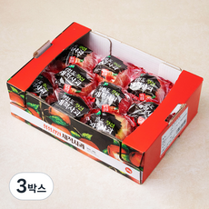 다조은 강원도 정선 당도선별 세척사과, 2kg(9~11입), 3박스