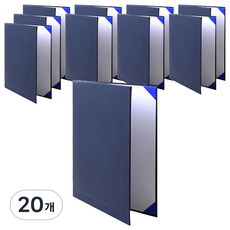 세우세 포크레쟈 상장케이스, 청색, 20개