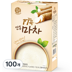 SONGWON BEST 17穀安東山藥茶隨身沖泡粉, 15g, 50條, 2盒