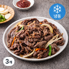 요리락 양념 한우불고기 (냉동), 1kg, 3개