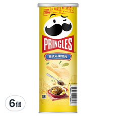 PRINGLES 品客 英式莊園燉肉風味洋芋片, 6個, 95g