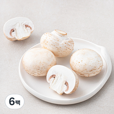 GAP 한끼 양송이버섯, 80g, 6팩