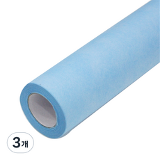 다용도 부직포 포장지, 중하늘, 3개