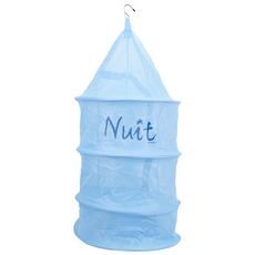 Nuit 努特 魔術折疊餐櫥網籃 NT02B, 1個, 4層, 珍珠藍