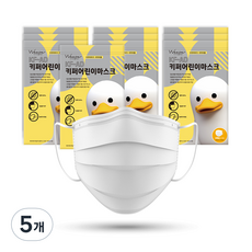 孩童用防飛沫口罩 KF-AD S號, 50片, 5組, 單色