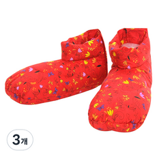 I LOVE HERB 足部熱敷袋 高級款 紅色 ASL-2103, 3個