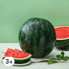 당도선별 11brix 수박, 6kg이상, 3개