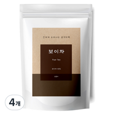 유리아 보이차 삼각티백, 1.2g, 30개입, 4개