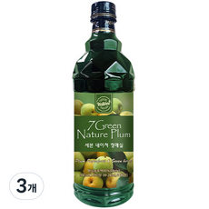 joeunyakcho Seven梅子糖漿, 900ml, 3個