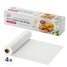 코멧 키친 슬라이드 커팅 종이호일, 4개, 1개입, 80m