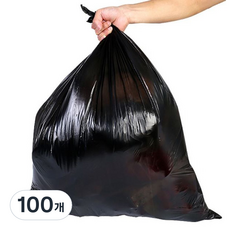 Mins Living 平板式回收垃圾塑膠袋, 100個, 40L