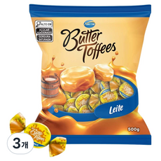 ARCOR 奶油太妃牛奶糖, 500g, 3個