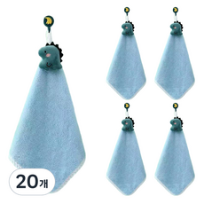 플로우코드 인형 고리 손수건, 공룡, 20개