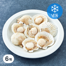 살맛나요 반가리비 (냉동), 6개, 180g