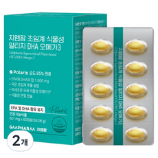 지엠팜 임산부 초임계 식물성 알티지 DHA 오메가3, 60정, 2개