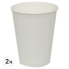 Swan 一次性咖啡廳容器 白色 90mm 440ml, 50入, 2個