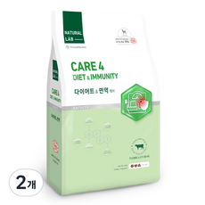 네츄럴랩 강아지 케어 유기농 기능성 사료, 다이어트(체중감소), 6kg,
