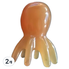 Good Some 章魚按摩梳 6 x 5 x 8 cm, 2個, 棕色介紹5