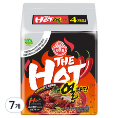오뚜기 더핫 열라면 120g, 28개
