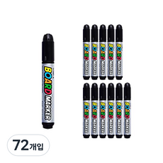 DONG-A 白板筆, 黑色, 72入