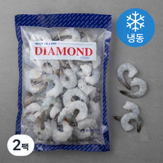 DIAMOND 흰다리 새우살 40~49마리 (냉동), 900g(21/25), 2팩