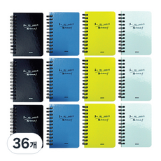misoro 1000 左翻筆記本 1641, 隨機出貨, 36個