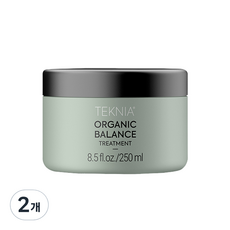 라끄메 테크니아 오가닉 밸런스 트리트먼트 헤어팩, 250ml, 2개