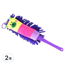 로프트마켓 캐릭터 극세사 먼지털이, 퍼플, 2개