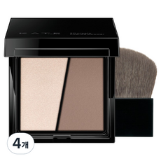 KATE 凱婷 Slim Create粉餅N修容&打亮 3.8g, EX 2 紫色, 4個