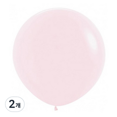 J-BALLOON Sempertex 90cm 大型氣球, 2個, 609 粉彩啞光粉