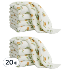 All Kitchen 超細纖維強力吸水魔術抹布 白色花朵, 20個