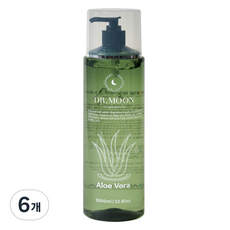 DR.MOON Personalcare 蘆薈積雪草舒緩凝膠, 1000ml, 6瓶