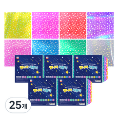 YOUNG ART 星國閃亮色紙, 8色, 25個