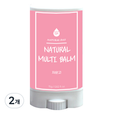 내추럴데이 오일 멀티밤 스틱, 15g, 2개
