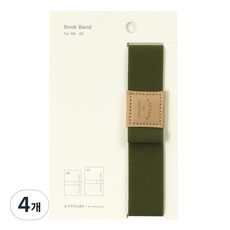 페이퍼리안 애티듀드 북 밴드, 딥 올리브, 4개