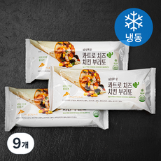 설성목장 콰트로 치즈 치킨 부리또 (냉동), 125g, 1개입, 9개