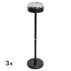 크린메이트 스탠드 재털이, 블랙, 3개