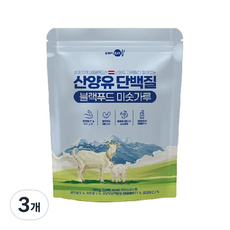 심플잇 산양유 단백질 블랙푸드 미숫가루, 700g, 3개