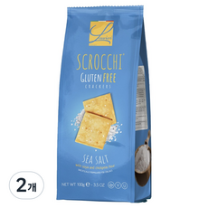 Laurieri master bakers Sgroccoli 無麩質海鹽蘇打餅乾, 100g, 2個