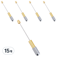 미소로운 DIY 연필깍지, 옐로우, 15개