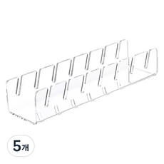 Joinmade Blackmade 壓克力帽子整理收納架, 5個, 白色