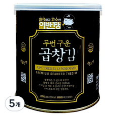 이반장 광천 두번구운 곱창캔김, 30g, 5개
