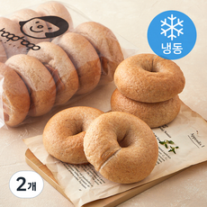 훕훕베이글 유기농 인증 통밀 베이글 10개입 (냉동), 900g, 2개