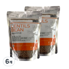 렌틸콩, 500g, 6개