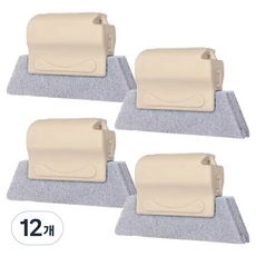 Woni's 窗框清潔縫隙刷, 米色, 12個