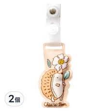 奇哥 Chic a Bon 高效能防蚊夾, 香茅精油 尤加利 檸檬桉, 100%聚酯纖維 ABS塑膠夾, 5x3cm 台灣製, 2個