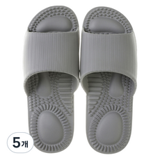 보니토리 쿠션 지압슬리퍼 발마사지 265, 그레이, 5개